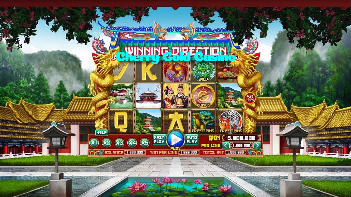 Cherry Gold Casino casino presented on mobile device in Pakistan with slots and live games